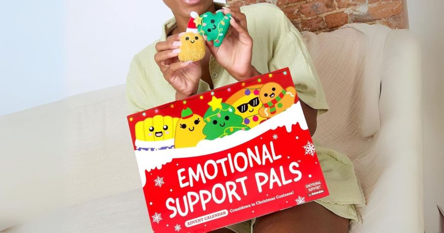 NEW Emotional Support Plush Advent Calendar Only $49.99 Shipped on Amazon (May Not Last Long!)