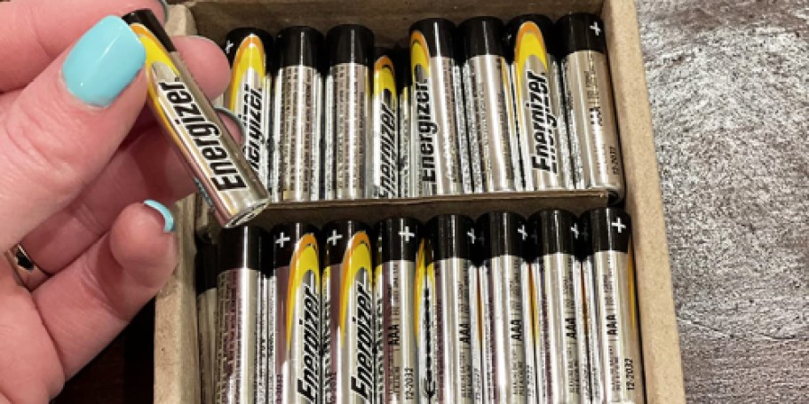 Energizer Batteries 32-Count Only $15 Shipped on Amazon (Reg. $24) – Black Friday Deal