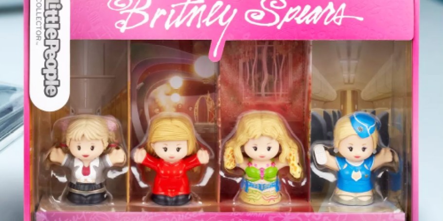 Pre-Order NEW Fisher-Price Little People Britney Spears Collector’s Set