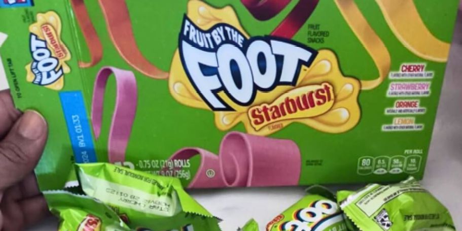 Fruit by the Foot Starburst Flavors 12-Pack Just $4 Shipped on Amazon