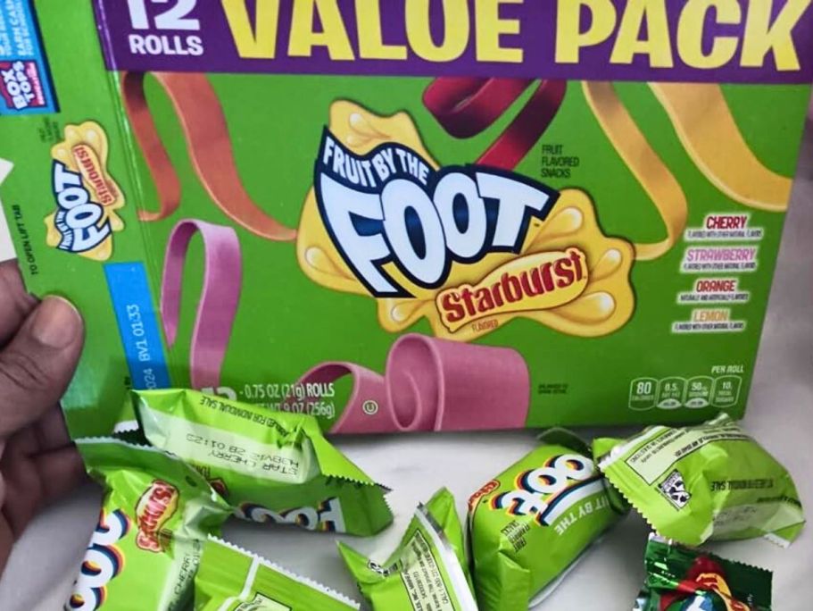 Fruit by the Foot Starburst Flavors 12-Pack Just $4 Shipped on Amazon
