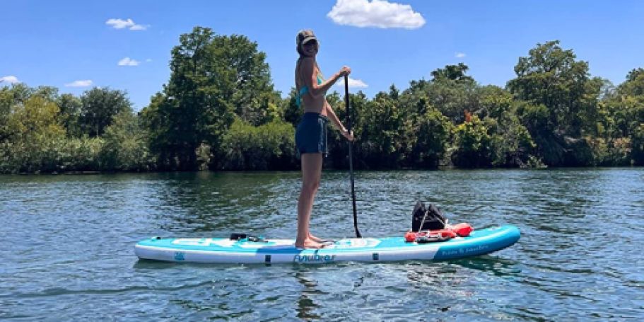 Inflatable Paddle Board Only $89 Shipped on Amazon (Regularly $240)