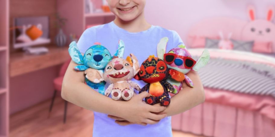 Up to 65% Off Toys on Woot.online + Free Shipping | Stitch Plush 4-Piece Set Only $18 (Reg. $45)