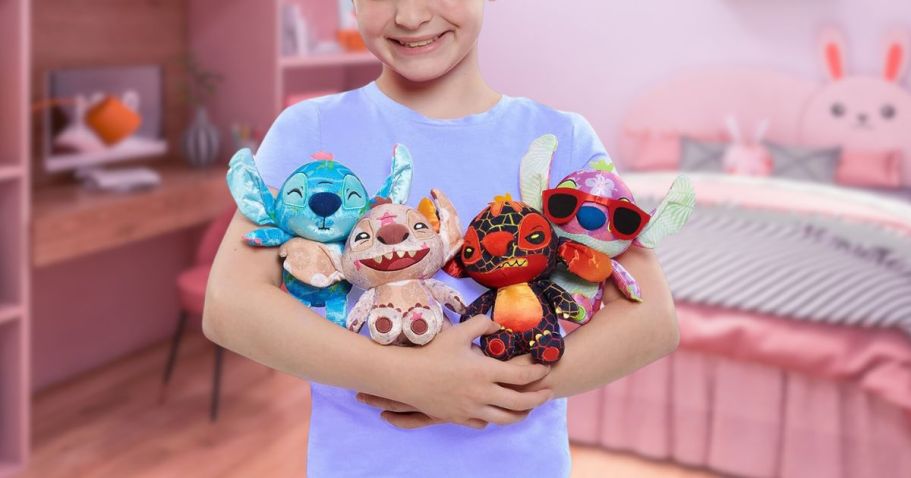 Up to 65% Off Toys on Woot.online + Free Shipping | Stitch Plush 4-Piece Set Only $18 (Reg. $45)