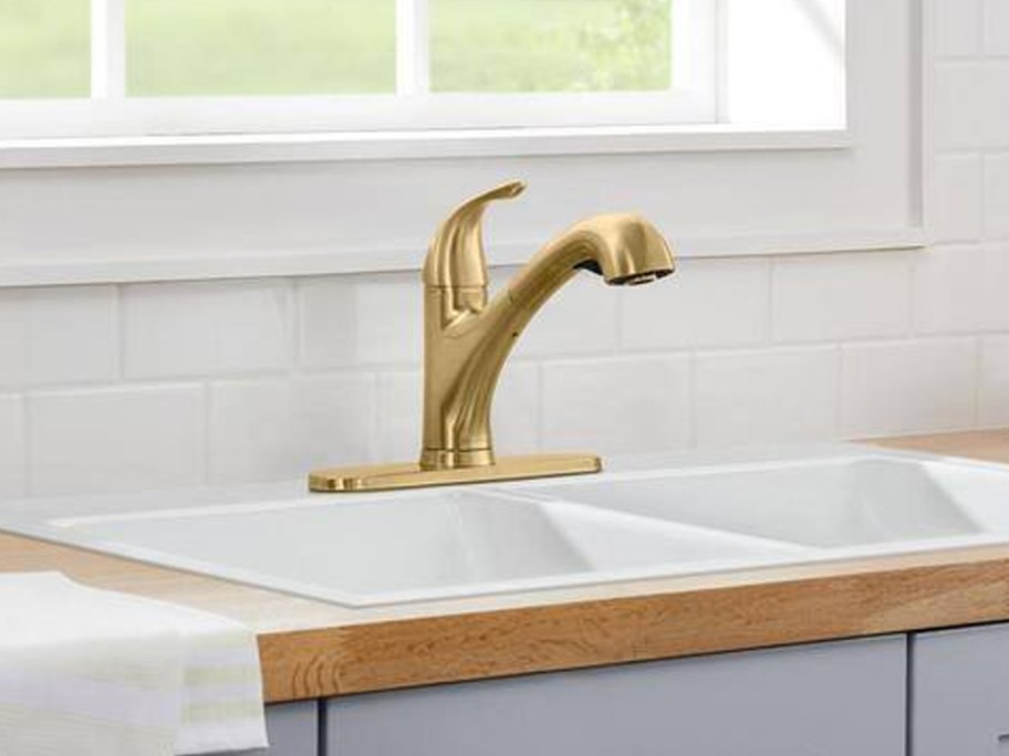 Glacier Bay Market Single-Handle Pull-Out Sprayer Kitchen Faucet