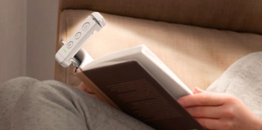 Clip-on Rechargeable Book Light Just $5.99 on Amazon (Regularly $23)