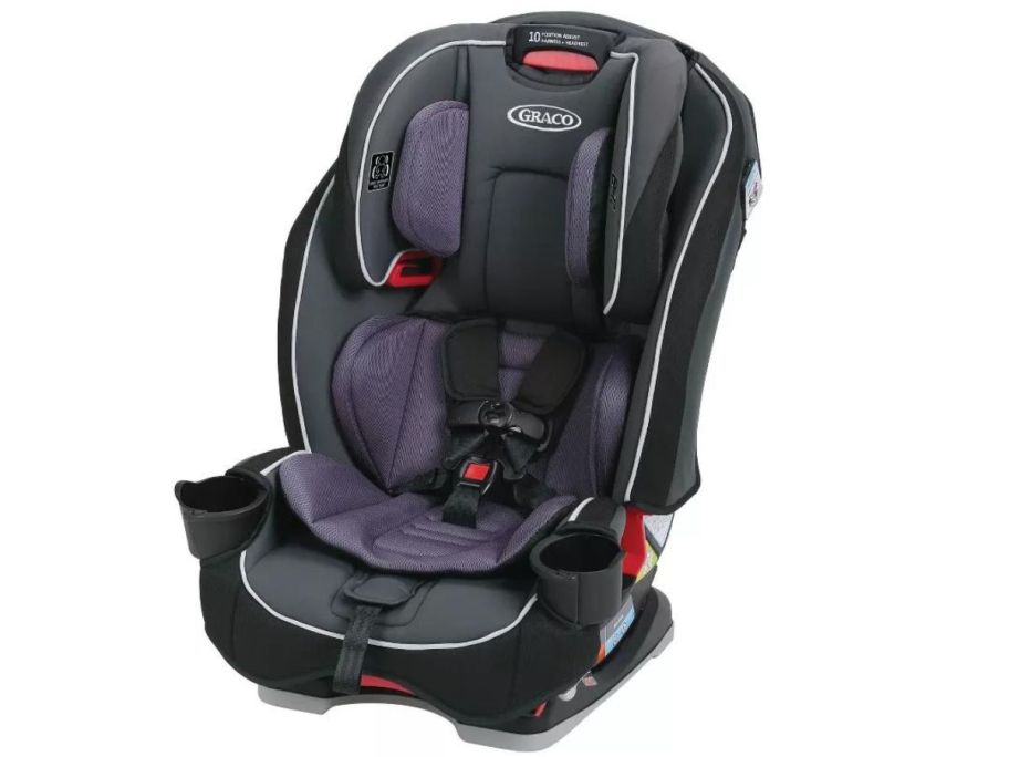 Graco SlimFit 3-In-1 Convertible Car Seat stock image