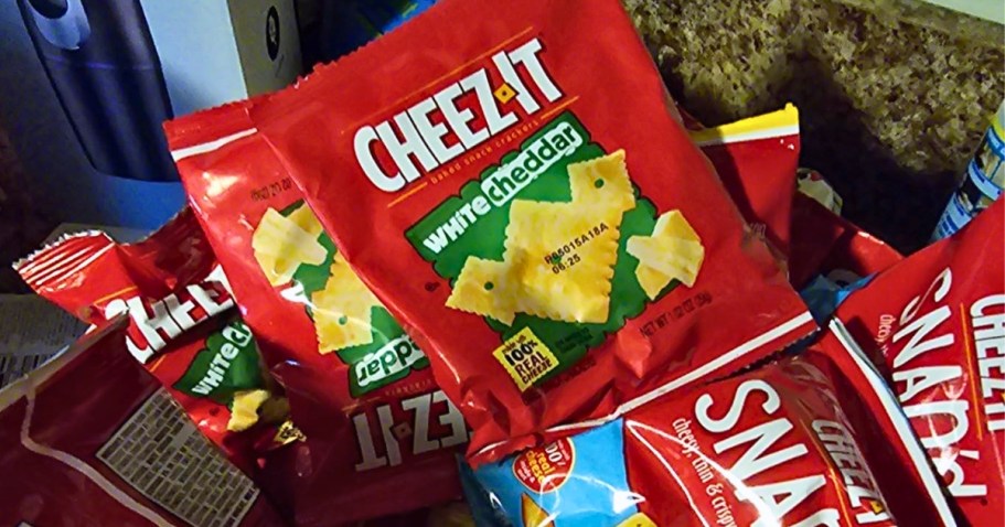 Cheez-It Crackers 42-Count Variety Pack Just $14.69 Shipped on Amazon