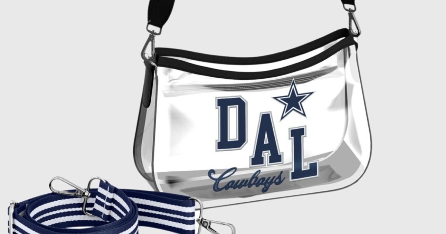 Clear NFL Bags from $29.99 on HSN.online (Reg. $50) | Great for Sporting Events!