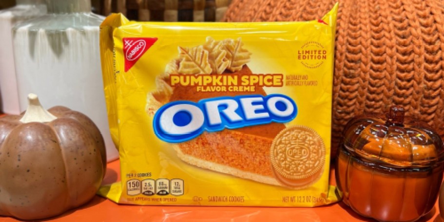 OREO Pumpkin Spice Cookies Just $2.88 Shipped on Amazon + More!