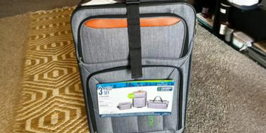 Protege 3-Piece Luggage Set Just $24 on Walmart.online + More