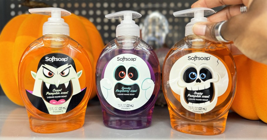 Halloween Softsoap Hand Soaps Only $1 at Walmart