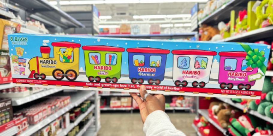 HARIBO Gummi Candy Holiday Train Box Now Available on Walmart.online!