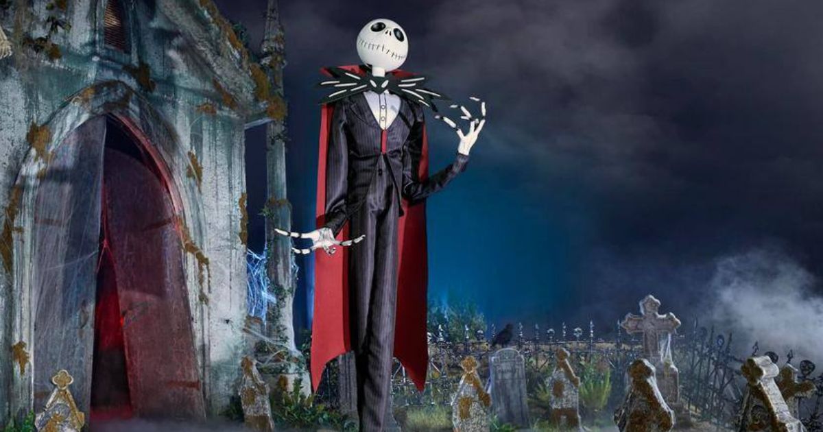 Hurry! Up to 50% Off Home Depot Halloween Decor  | 6′ Animated Jack Skellington UNDER $100 Shipped