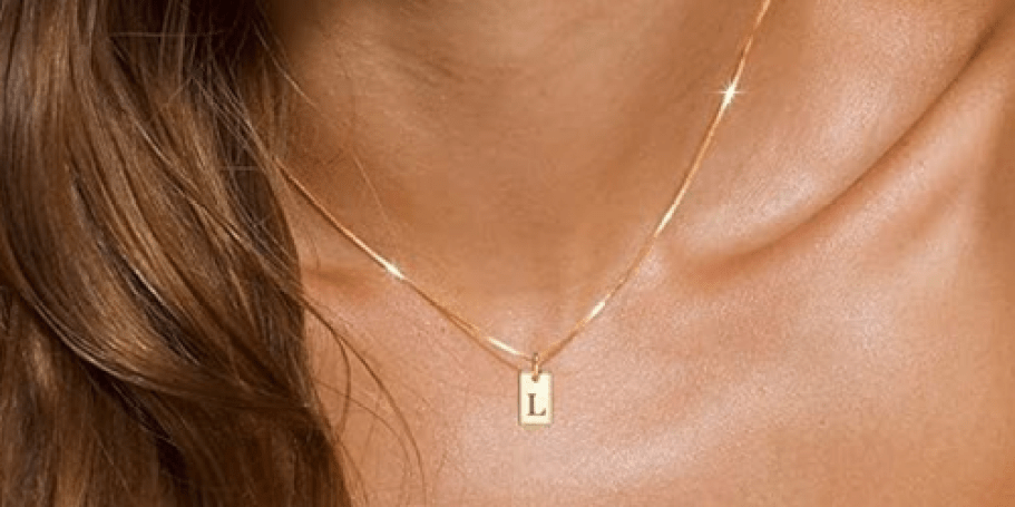 Initial Necklace Only $4.99 Shipped for Amazon Prime Members