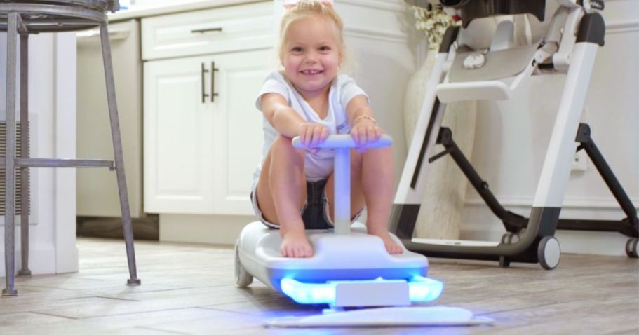 Kids Electric Cart w/ Lights & Mopping Attachment Just $99.89 Shipped on Walmart.online (Reg. $299)