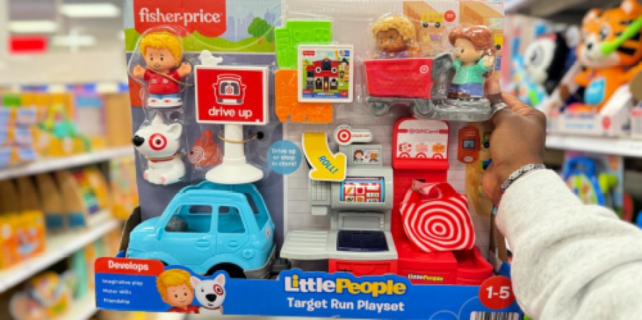 GO! Little People Target Run Playset Only $17 on Target.online