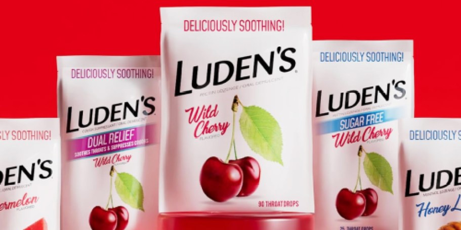 Luden’s Throat Drops 90-Count Bag Only $2.92 Shipped on Amazon (Regularly $7)