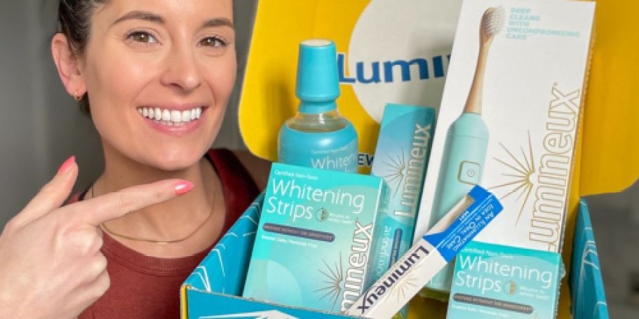 Up to 40% Off Lumineux Teeth Whitening Products | Mouthwash Only $6 Shipped + More
