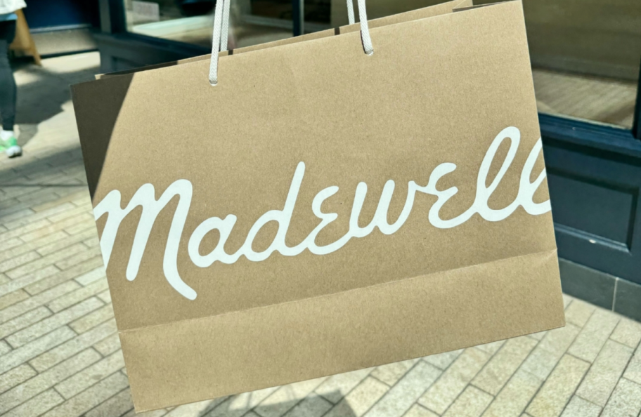 A madewell shopping bag