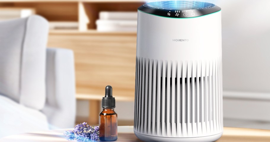 Air Purifier w/ Essential Oil Diffuser Only $21 Shipped on Amazon (Reg. $77)