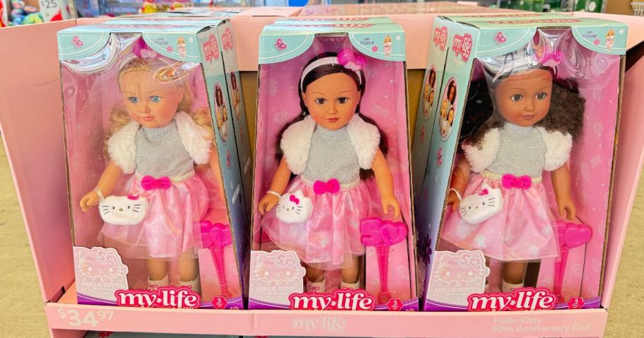 My Life As Hello Kitty 50th Anniversary Dolls Only $15 on Walmart.online (Reg. $35)