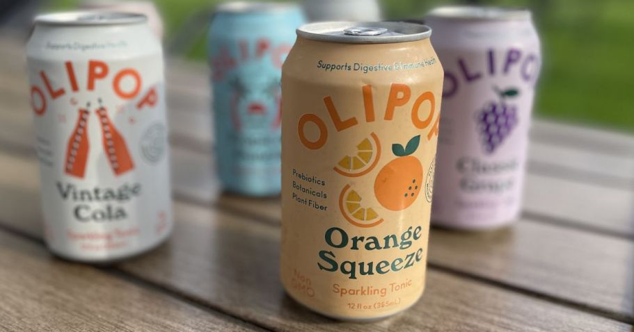 *RARE* Score TWO Olipop 12-Count Variety Packs for $35.99 (Only $1.50 Per Can)