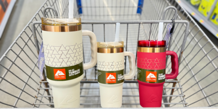 NEW Holiday Ozark Trail Tumblers Starting Under $10 on Walmart.online (Two Sizes Available)