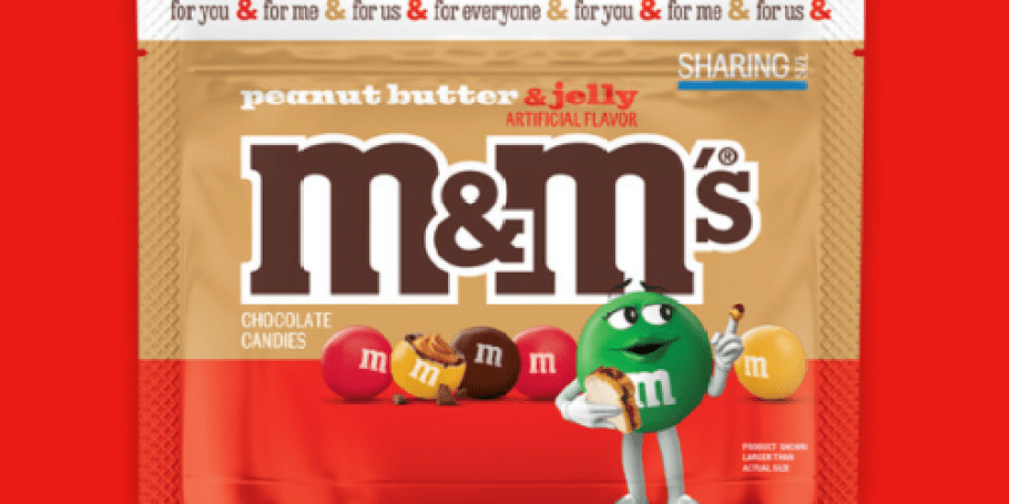 NEW Peanut Butter & Jelly M&M’s onlineing Soon