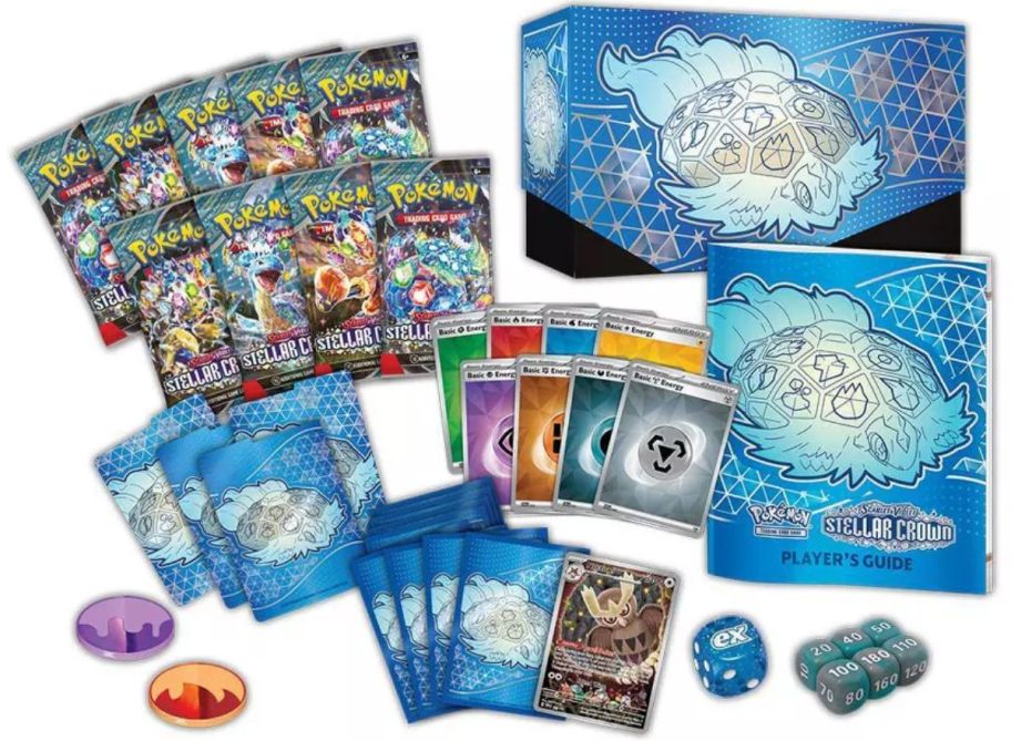 a pokemon trading card chest and contents stock image