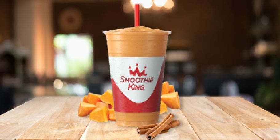 FREE Smoothie King Pumpkin D-Lite Smoothie – No Purchase Needed!