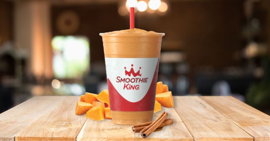 FREE Smoothie King Pumpkin D-Lite Smoothie – No Purchase Needed!