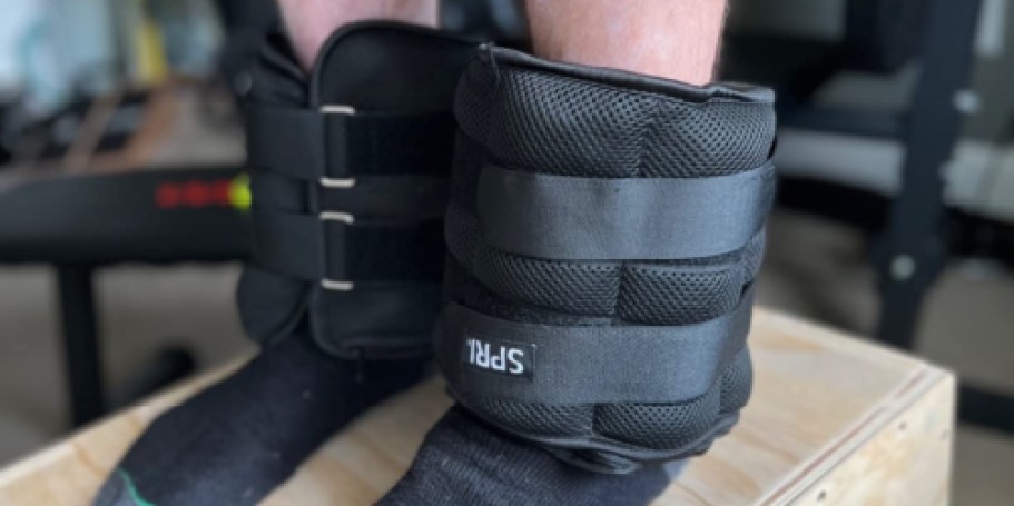 Adjustable 5-Pound Ankle Weights Just $6 on Walmart.online (Regularly $20)