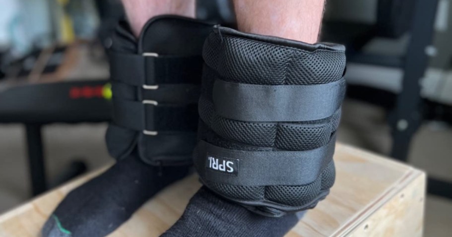 Adjustable 5-Pound Ankle Weights Just $6 on Walmart.online (Regularly $20)