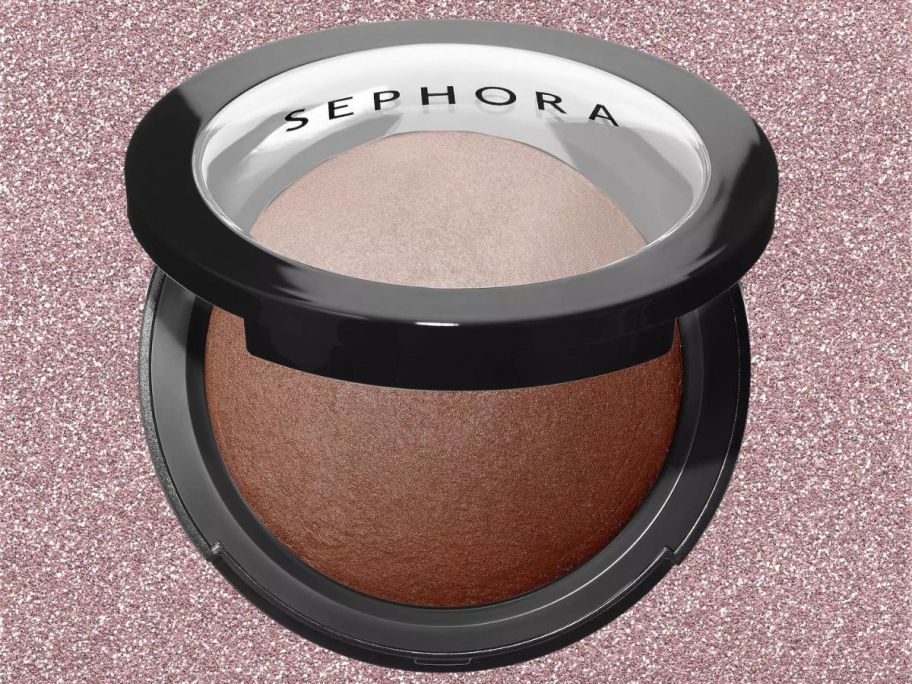 Sephora Collection Microsmooth Multi-Tasking Baked Face Powder Foundation  stock image