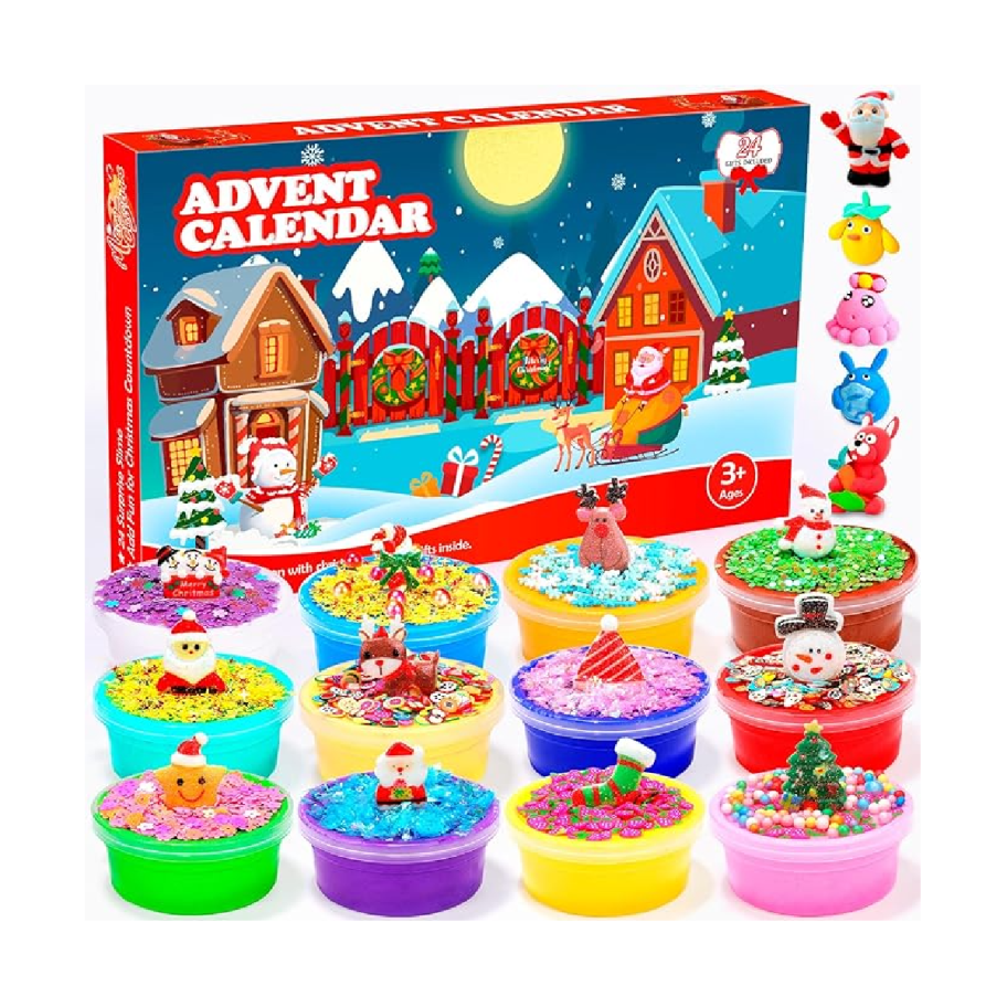 a slime advent calendar for 2024 from Amazon