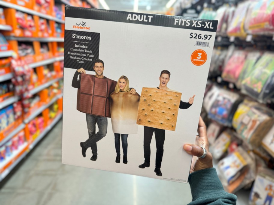 S'Mores Three Person Adult Couples Costumes for Halloween