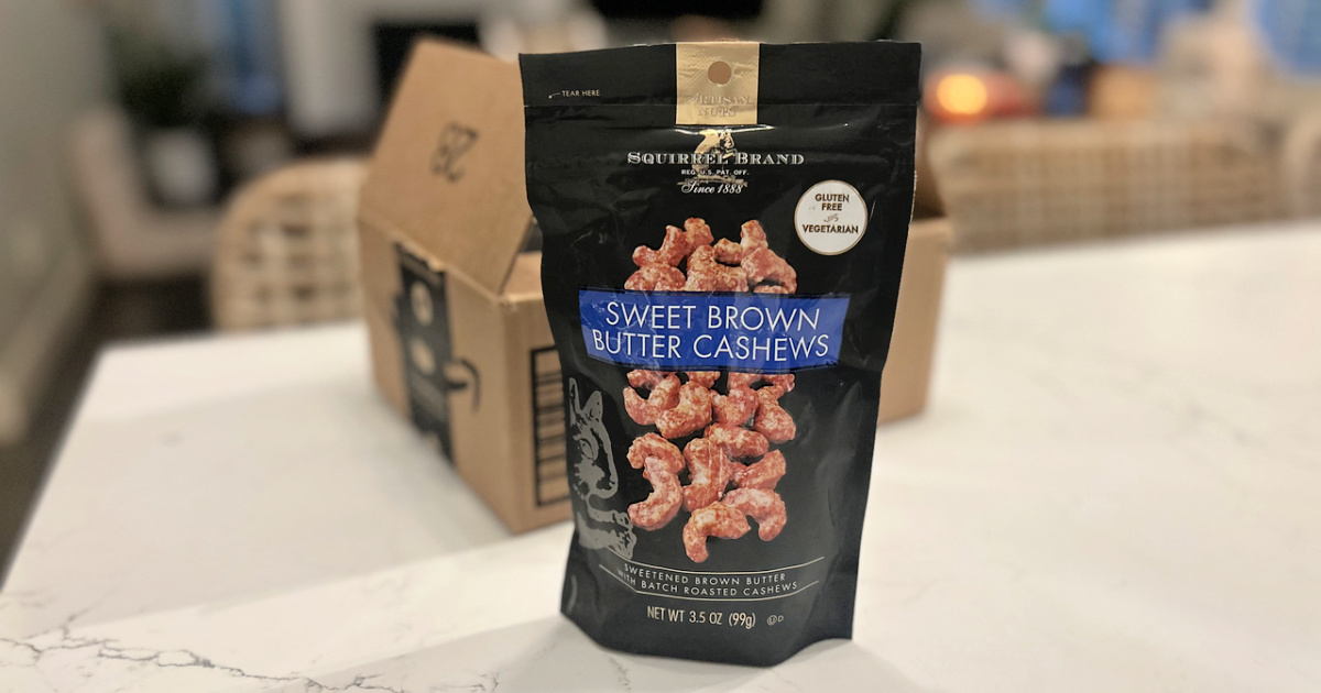 Squirrel Brand Sweet Brown Butter Cashew Nuts Only $2.19 Shipped on Amazon