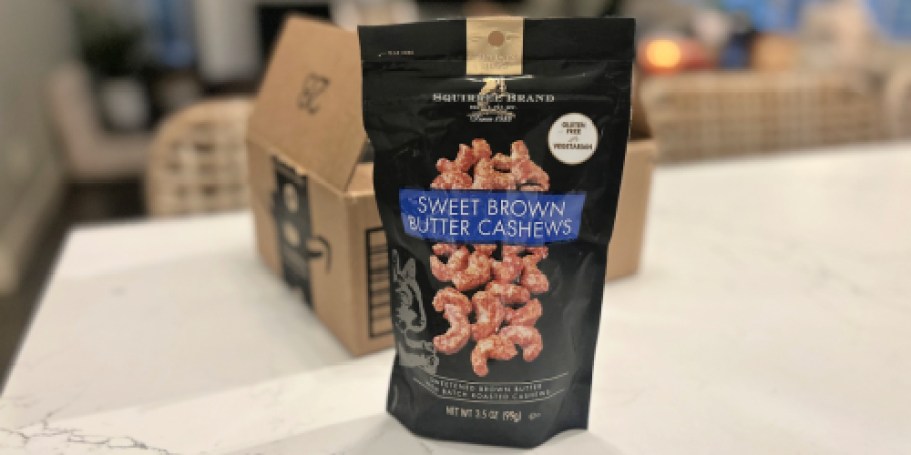 Squirrel Brand Sweet Brown Butter Cashew Nuts Only $2 Shipped on Amazon