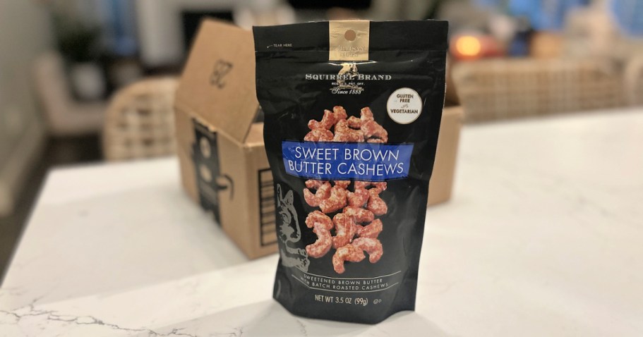 Squirrel Brand Sweet Brown Butter Cashew Nuts Just $2 Shipped on Amazon