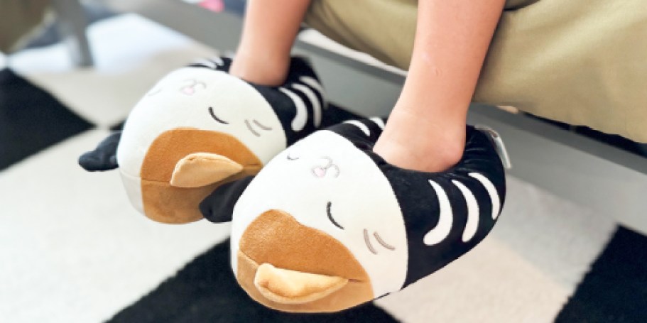 Squishmallow Halloween Slippers ONLY $5.98 on Walmart.online (Reg. $15)