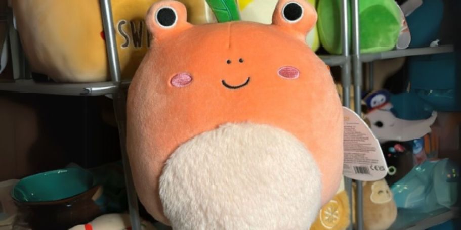 Squishmallows from ONLY $3.39 on Amazon | Peach Frog, Corn, Strawberry Crepe, & More!