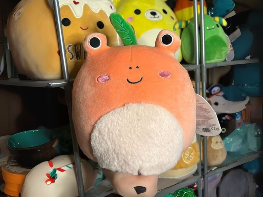 Squishmallows from ONLY $3.39 on Amazon | Peach Frog, Corn, Strawberry Crepe, & More!