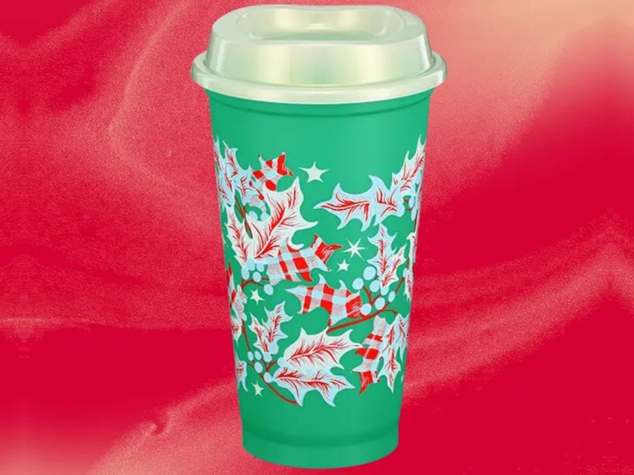 Starbucks Iridescent Glow-in-the-Dark Pearl 16oz Hot Cup