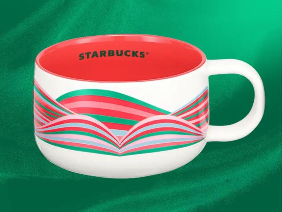 Starbuck Cany Stripe Coffee Mug