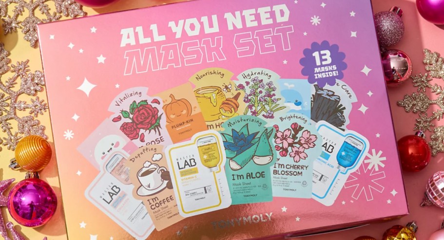 TONYMOLY Skincare Masks 13-Piece Gift Set Just $20 on Macys.online ($45 Value)