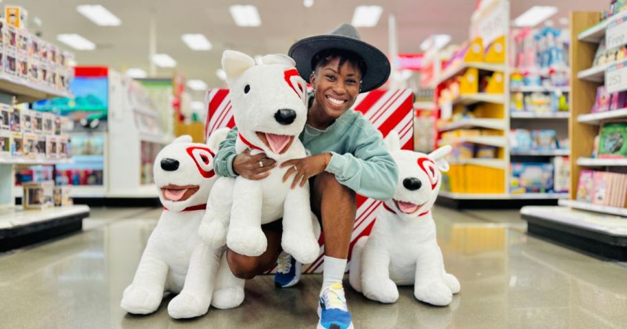 *NEW* 24″ Target Bullseye Plush Drops on November 17th (It Won’t Last Long)