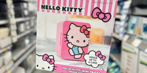 Character Mini Fridge Only $29.98 on Walmart.online | Hello Kitty, Barbie, Minecraft, & More