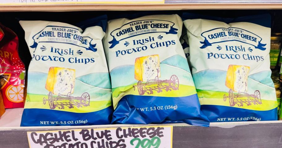 Trader Joe's Cashel Blue Cheese Potato Chips