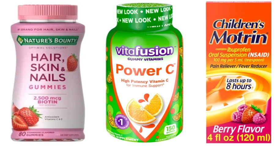 vitamins and children's fever reducer